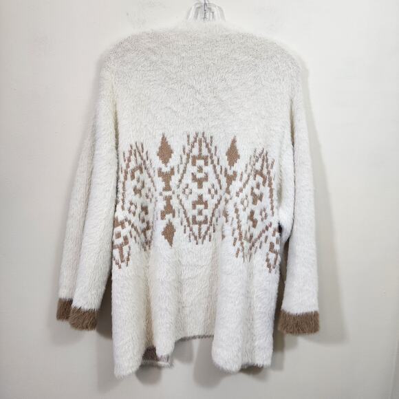 Love Stitch super soft open front southwest pattern cardigan woman's size small - Picture 4 of 10